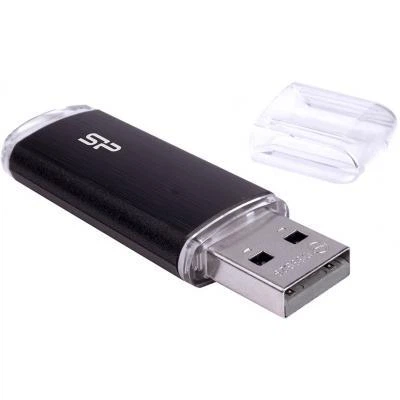 USB флеш накопитель Silicon Power 32GB Ultima U02 Black USB 2.0 - изображение 4