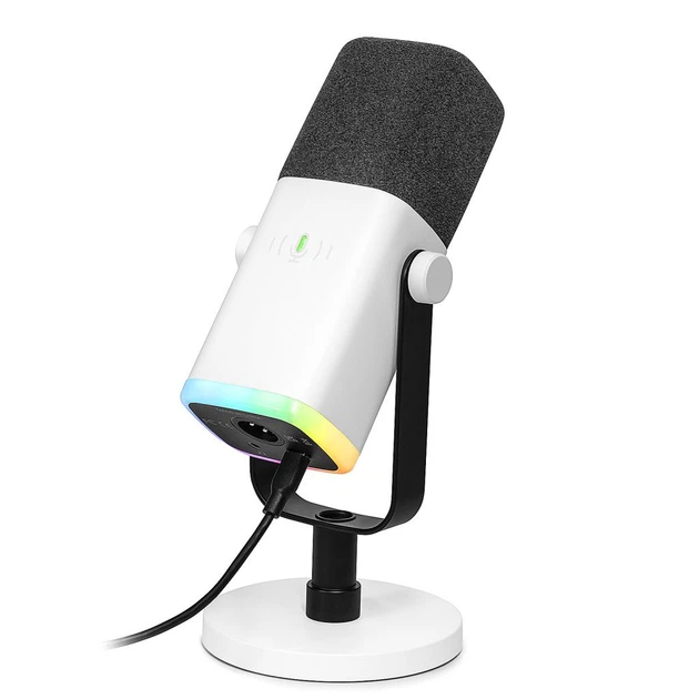 Микрофон Fifine AM8W USB/XLR White - изображение 3