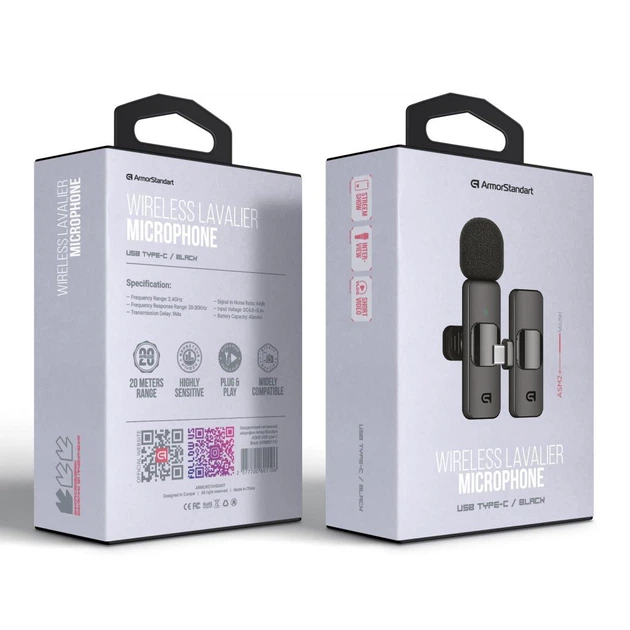 Микрофон Armorstandart ASM2 USB Type-C Black - Фото 2 Микрофон Armorstandart ASM2 USB Type-C Black - изображение 2