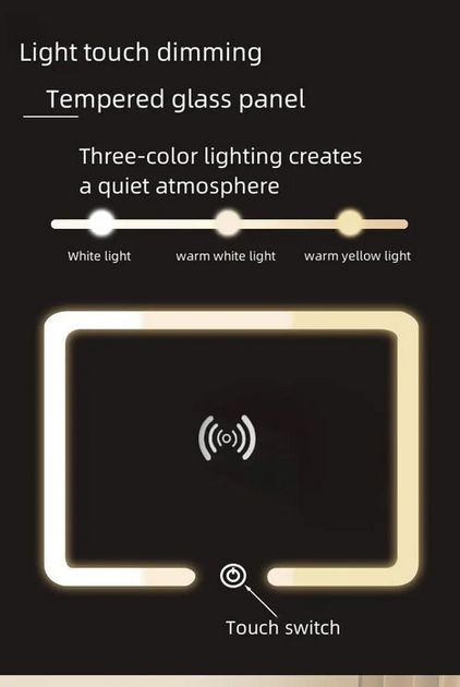 Тумбочка з датчиком руху, бездротовою зарядкою та Bluetooth-аудіо, XPRO, YJXF01 (49643-YJXF01_5287) - Фото 7 Тумбочка з датчиком руху, бездротовою зарядкою та Bluetooth-аудіо, XPRO, YJXF01 (49643-YJXF01_5287) - зображення 7