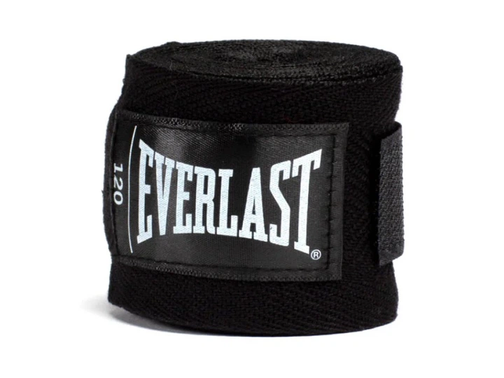 Бинти EVERLAST Core 120 3,05 м (120") чорний (5828) - Фото 1 Бинти EVERLAST Core 120 3,05 м (120") чорний (5828) - зображення 1