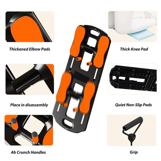 Тренажер складаний для пілатесу Multifunctional Fitness Board - Фото 4 Тренажер складаний для пілатесу Multifunctional Fitness Board - изображение 4
