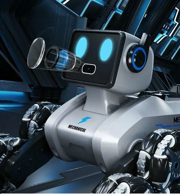Робот собака на колесах + з WiFI камерою Mechanical Dog N29-4 - зображення 7