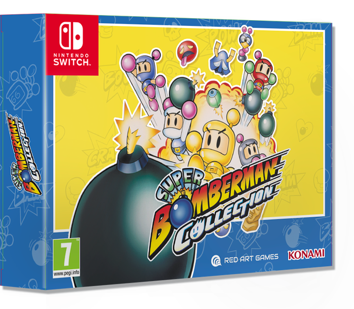 Gra Nintendo Switch Super Bomberman Collection Collector's Edition (Kartridż) (3760328375231) - obraz 1