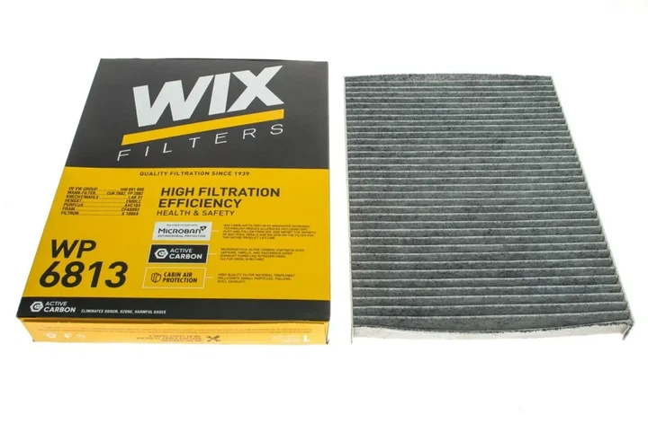 Фільтр салону Audi 80/90 93-97/A4 95-01/VW Passat 96-00 WIX FILTERS WP6813 - зображення 3