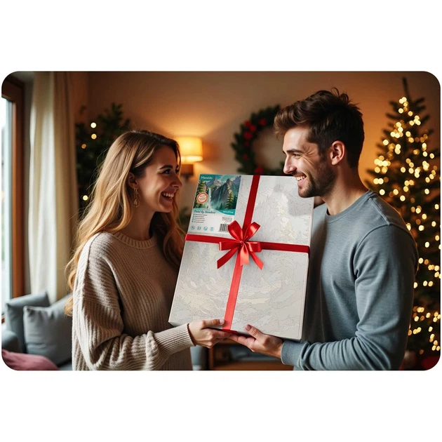 Картина за номерами Massido Гірський пейзаж 40x50 см 699011 (5903890623920) - зображення 8