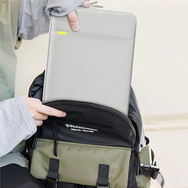 Чехол-папка Tech-Protect Defender 15-16" Crayon Grey (5906302360697) - Фото 14 Чехол-папка Tech-Protect Defender 15-16" Crayon Grey (5906302360697) - изображение 14