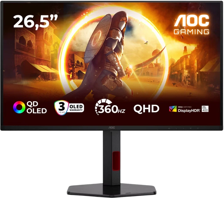 Монітор 26.5" AOC Q27G4SDR (4038986183048) - зображення 1