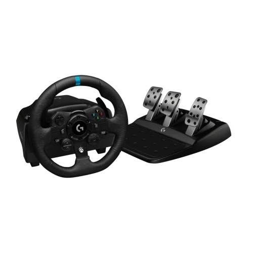 Кермо Logitech G923 Racing Wheel and Pedals for Xbox One and PC Black (941-000158) Logitech 941-000158 971310 - Фото 1 Кермо Logitech G923 Racing Wheel and Pedals for Xbox One and PC Black (941-000158) Logitech 941-000158 971310 - зображення 1