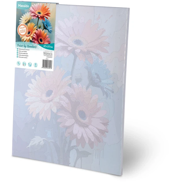 Картина за номерами Massido Квіти 40x50 см 699010 (5903890623913) - зображення 2