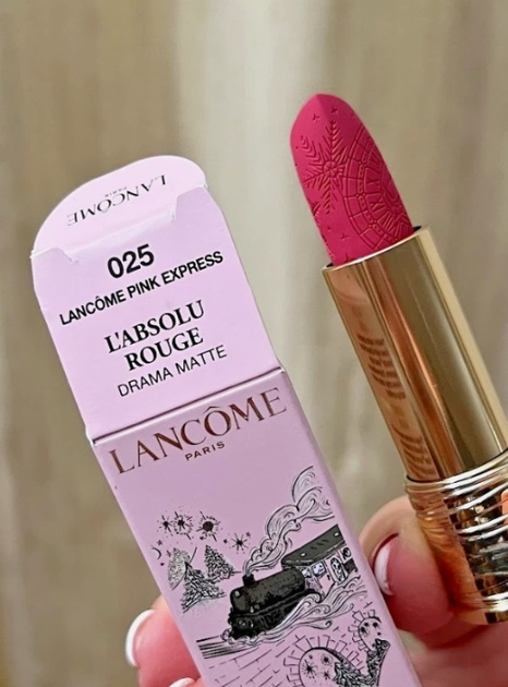 Матова помада для губ Lancôme L’Absolu Rouge Drama Matte рожева лімітована версія 3,4 г - зображення 8