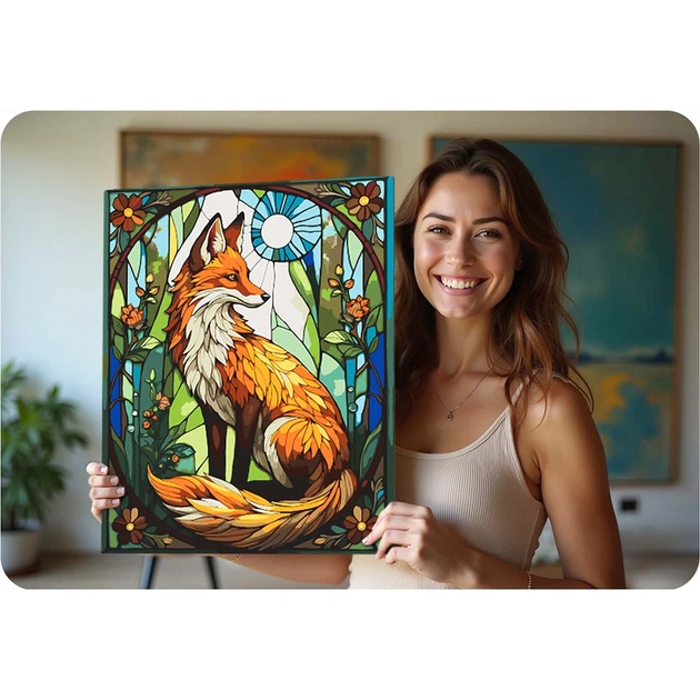 Картина за номерами Massido Лис 40x50 см 699020 (5903890631116) - зображення 12