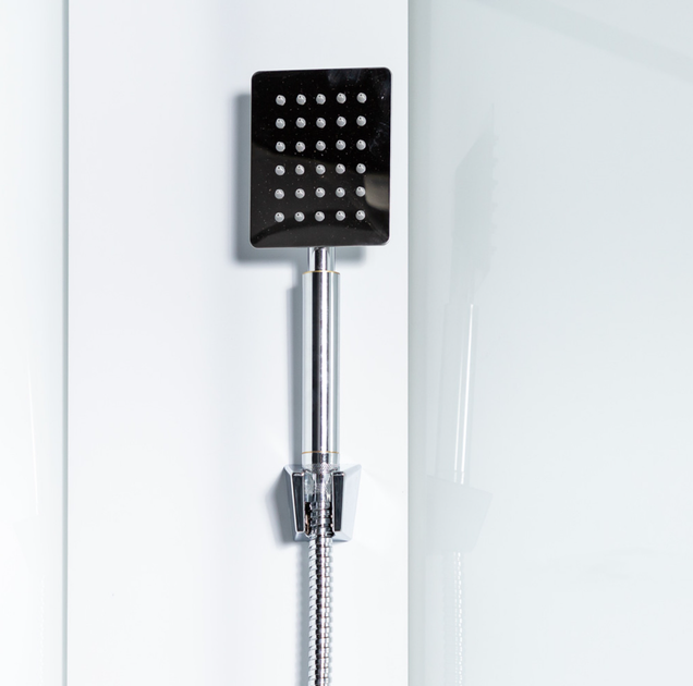 Душовий бокс Insana Mida 9200 90×90×220 см, квадратний, хромовий профіль, прозоре скло, низький піддон - изображение 6