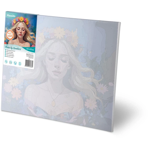 Картина за номерами Massido Портрет жінки 40x50 см 699005 (5903890623869) - зображення 2