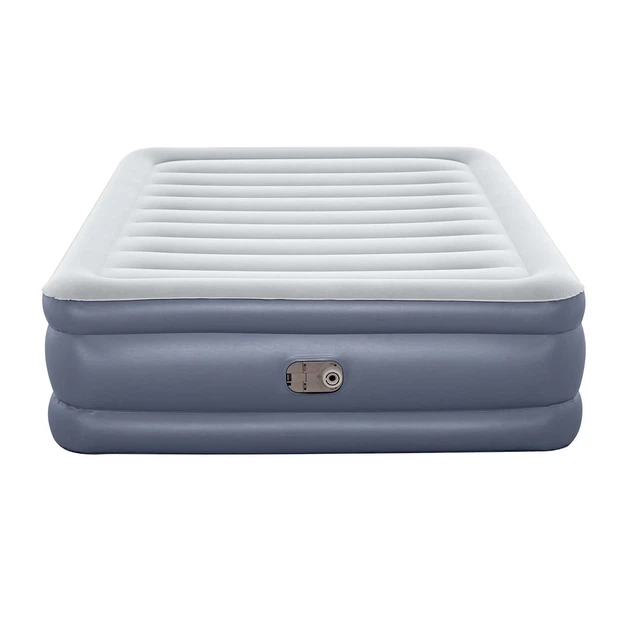Надувний матрац Bestway з вбудованим електричним насосом 203 x 152 x 51 см 6713I (6941607326428) - зображення 3
