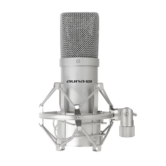 Конденсаторний USB-мікрофон Auna Pro MIC-900S, 16 біт/48 кГц, 136 дБ - Фото 1 Конденсаторний USB-мікрофон Auna Pro MIC-900S, 16 біт/48 кГц, 136 дБ - зображення 1