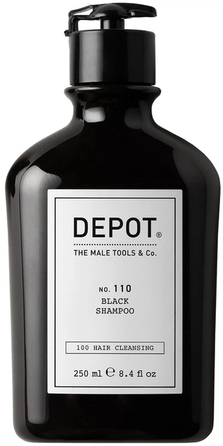 Шампунь Depot No.110 Black для чоловіків 250 мл (8032274192077) - зображення 1