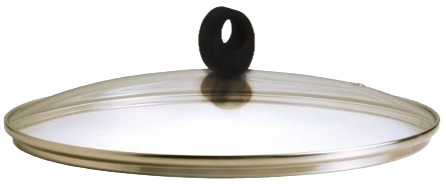 Pokrywa szklana Pentolpress JU FA053002 do garnka i patelni 30 cm (5902067630860) - obraz 1