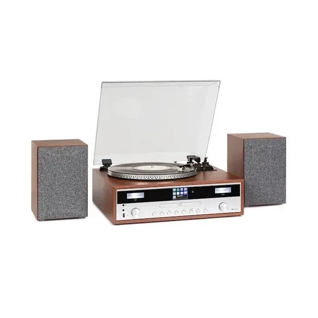 Музичний центр, Стереосистема 8в1, Wifi,Bt,Fm,Cd,Aux, Auna Birmingem, Hifi, з Німеччини - зображення 2