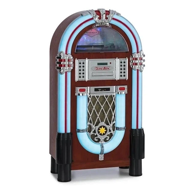 Стереосистема Auna Graceland DAB/FM, радіо музичний центр із підсвіткою 100 Вт - зображення 2