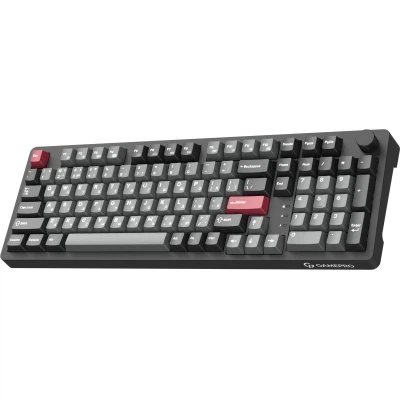 Клавиатура GamePro Asgard Drakkar Keychron Super Red Switch Wireless/Bluetooth/USB UA Black (MK305BK) - Фото 2 Клавиатура GamePro Asgard Drakkar Keychron Super Red Switch Wireless/Bluetooth/USB UA Black (MK305BK) - изображение 2