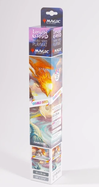 Ігровий килимок Gamegenic Magic the Gathering - Lorwyn Eclipsed - Double-Sided Playmat - Eirdu, Carrier of Dawn/Isilu, Carrier of Twilight (4251715423011) - зображення 8