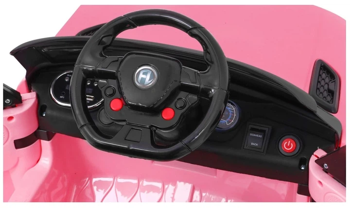 Samochód elektryczny dla dzieci Start Run na akumulator SUV + Pilot + Funkcje bezpieczeństwa Różowy (PA.HL-1638.ROZ) (5903864905557) - obraz 8