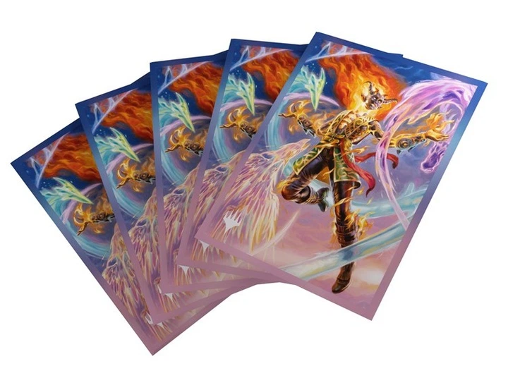 Koszulki na karty Gamegenic Magic the Gathering - Lorwyn Eclipsed - Premium Art Sleeves - Ashling, the Limitless (4251715422694) - obraz 3