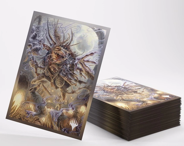 Протектори для карт Gamegenic Magic the Gathering - Lorwyn Eclipsed - Premium Art Sleeves - Auntie Ool, Cursewretch (4251715422700) - зображення 4