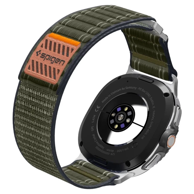 Remień Spigen WBF0 Band do Samsung Galaxy Watch 8 44 40 mm 8 Classic 46 mm Green (8800283312867) - obraz 8