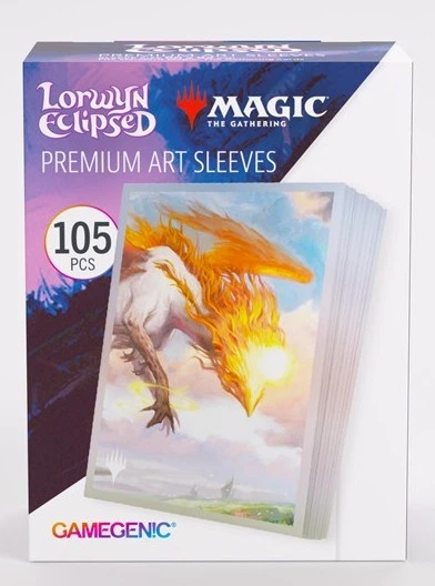Протектори для карт Gamegenic Magic the Gathering - Lorwyn Eclipsed - Premium Art Sleeves - Eirdu, Carrier of Dawn (4251715423165) - зображення 4