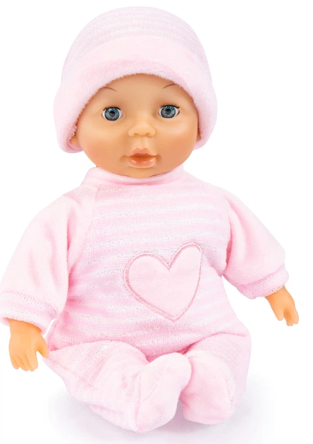 Пупс Bayer Design My First Baby з мотивом серця 28 см Світло - рожевий 92802AT (4003336411898) - зображення 2