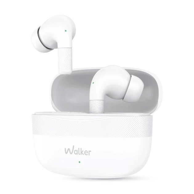 Наушники Bluetooth Walker WTS-39 ENC, беспроводные TWS с микрофоном и шумоподавлением, белый цвет - Фото 4 Наушники Bluetooth Walker WTS-39 ENC, беспроводные TWS с микрофоном и шумоподавлением, белый цвет - изображение 4