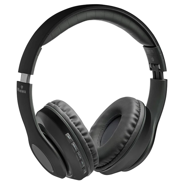 Наушники Bluetooth Walker WBT-71, накладные беспроводные с микрофоном, Bluetooth 5.1, AUX, microSD, до 6 ч, черный цвет - Фото 5 Наушники Bluetooth Walker WBT-71, накладные беспроводные с микрофоном, Bluetooth 5.1, AUX, microSD, до 6 ч, черный цвет - изображение 5