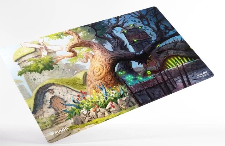 Mata do gry Gamegenic Magic the Gathering - Lorwyn Eclipsed - Shiny Playmat - Temple Garden (4251715423004) - obraz 2