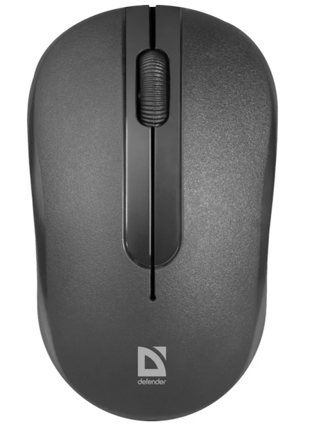 Миша Defender оптична MM-285 Datum USB black, бездротова - Фото 1 Миша Defender оптична MM-285 Datum USB black, бездротова - зображення 1