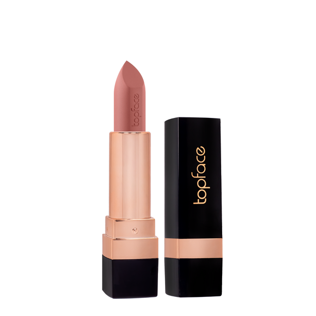 Помада для губ матовая TopFace Matte Lipstick Instyle PT155 № 03 Warm Almond Светло-коричневый - Фото 1 Помада для губ матовая TopFace Matte Lipstick Instyle PT155 № 03 Warm Almond Светло-коричневый - изображение 1