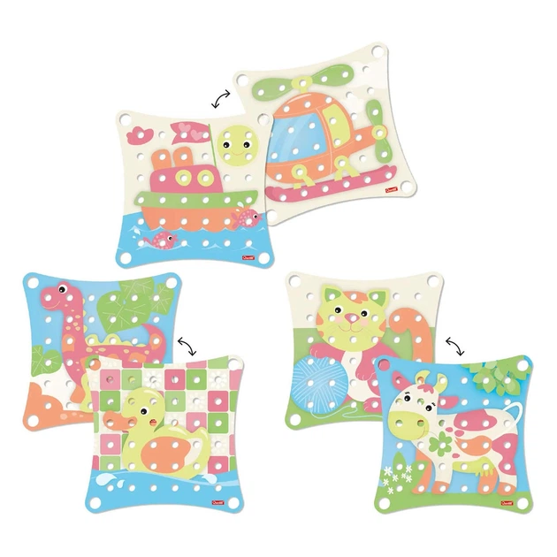 Mozaika Quercetti PlayEco Insert Mosaic Large 41 element (82272) (8007905822722) - obraz 4