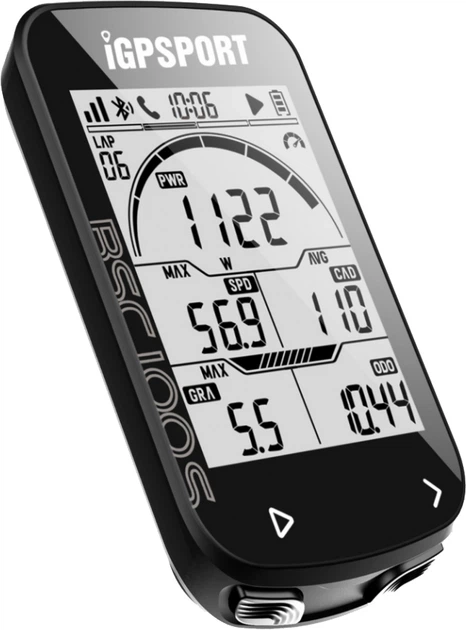 Велокомпьютер iGPSport BSC100S с GPS и подсветкой, Bluetooth 5.0/ANT+, Strava - изображение 3