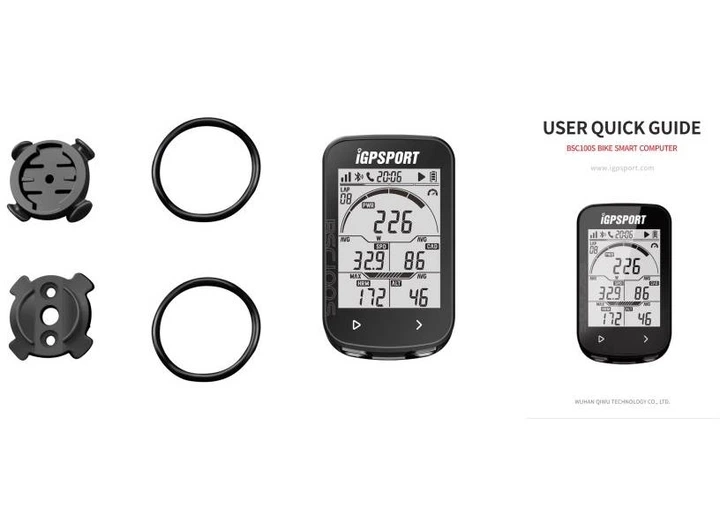 Велокомпьютер iGPSport BSC100S с GPS и подсветкой, Bluetooth 5.0/ANT+, Strava - изображение 5