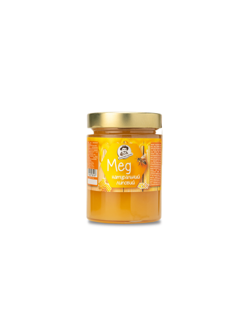 Мед липовий 450г Дідусева пасіка - Фото 1 Мед липовий 450г Дідусева пасіка - изображение 1