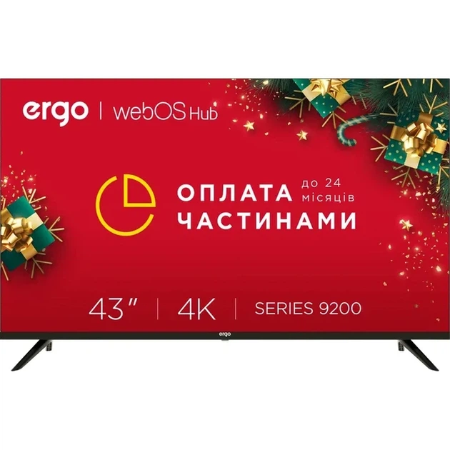 LED-телевізор ERGO 43WUS9200 - Фото 1 LED-телевізор ERGO 43WUS9200 - зображення 1