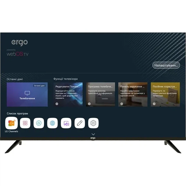 LED-телевізор ERGO 43WUS9200 - Фото 5 LED-телевізор ERGO 43WUS9200 - зображення 5