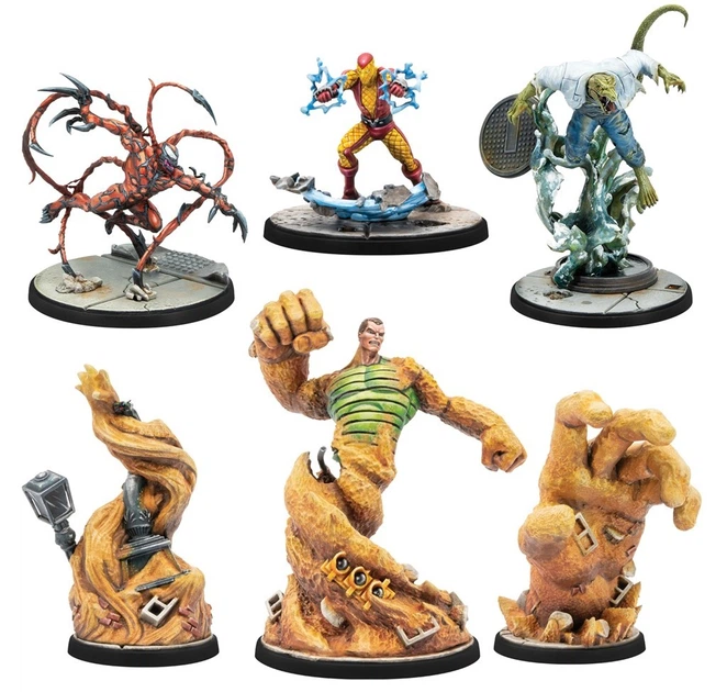 Додаток до настільної гри Fantasy Flight Games Marvel Crisis Protocol CP272 Spider Foes Starter (841333131814) - зображення 3