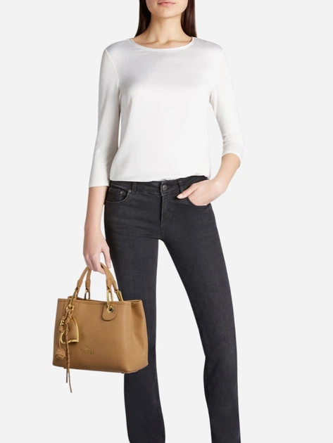 Torebka crossbody damska mała Braccialini B18841-YY-367 Beżowa - obraz 2