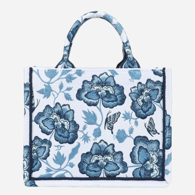 Torebka crossbody damska materiałowa Braccialini B18920-TY-3292 Jasnoniebieska - obraz 3