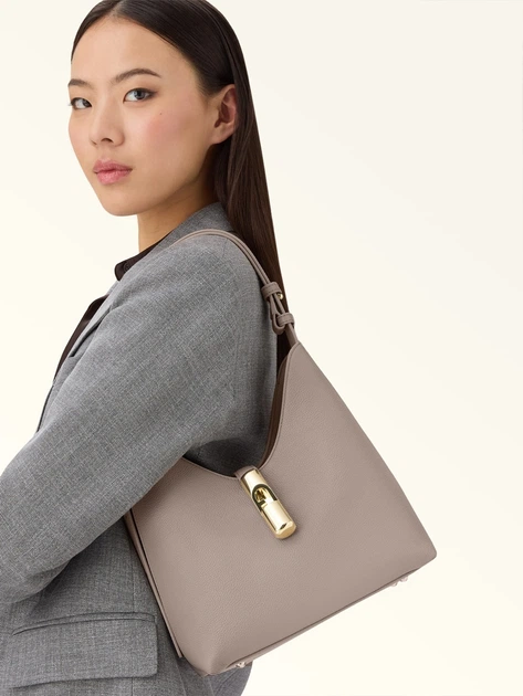 Сумка крос-боді жіноча з натуральної шкіри маленька Furla WB01979BX33534488S1007 Бежева (800070352185) - зображення 2