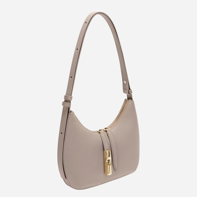 Сумка крос-боді жіноча з натуральної шкіри маленька Furla WB01500BX33534488S1007 Бежева (800070352160) - зображення 5