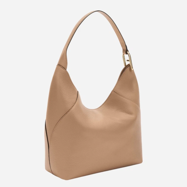 Сумка хобо жіноча з натуральної шкіри середня Furla WB01900HSF000YU5001007 Коричнева (800070352189) - зображення 4