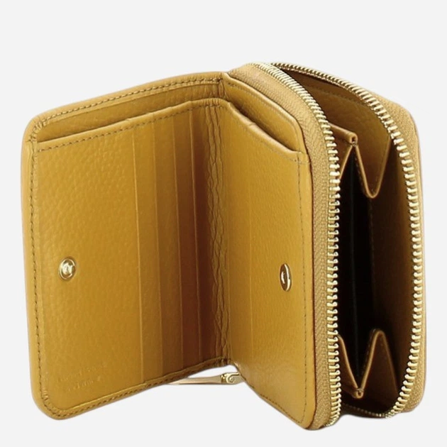 Гаманець жіночий шкіряний для карток IUNTOO 1670754445 Жовтий (800070356304) - зображення 3